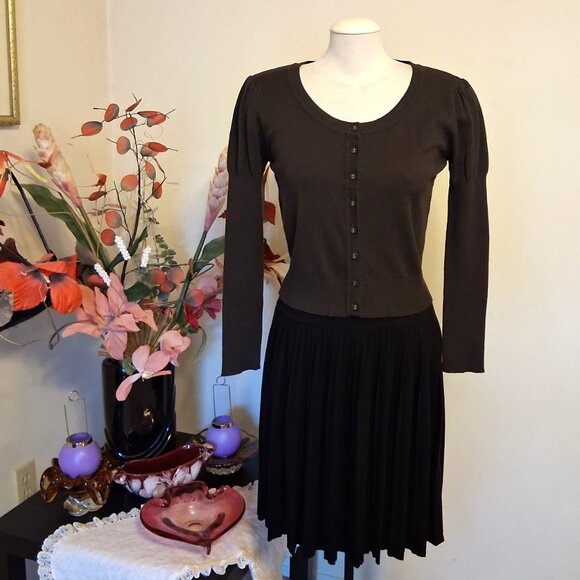 NWOT Woman's soya concept Gray Cardigan Knitwear Lightweight Ladies Sweater - Picture 7 of 8